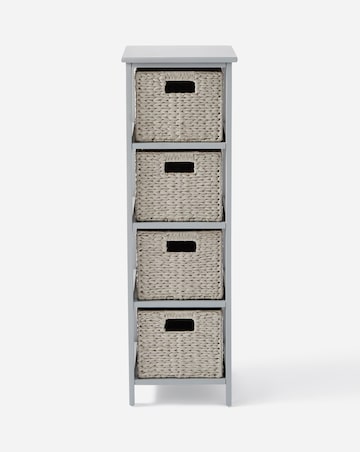 Hyacinth 4 Drawer Tall Unit