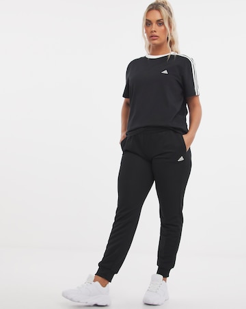 adidas 3 Stripe T-Shirt