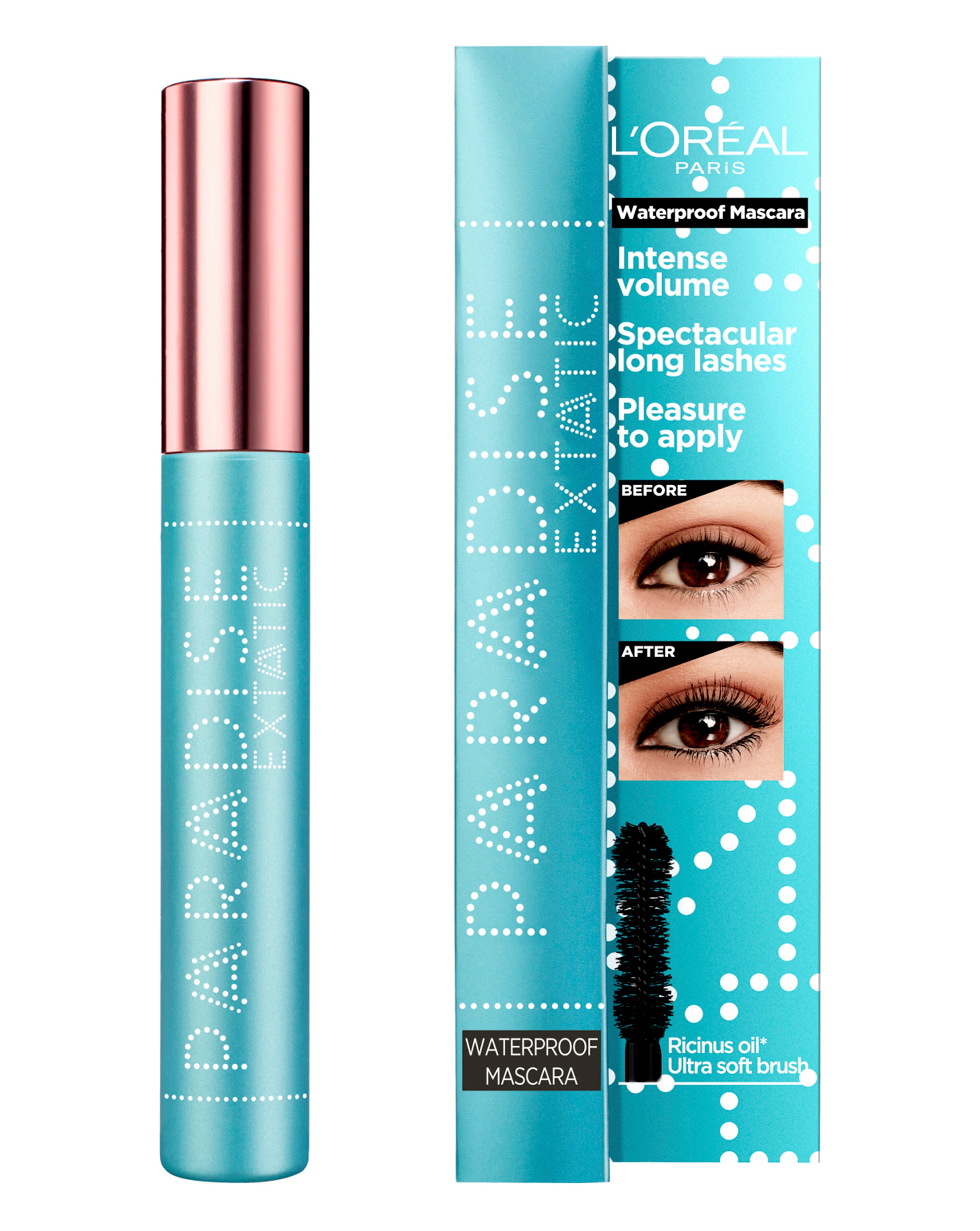 L'Oreal Paris Paradise Waterproof Mascara - Black
