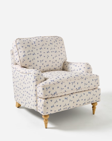 Wisteria Floral Armchair