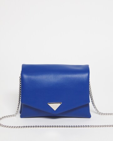 Blue Padded Faux Leather Multiway Bag | Simply Be