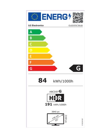 LG OLED55C56LB 55in OLED evo AI 4K Smart TV