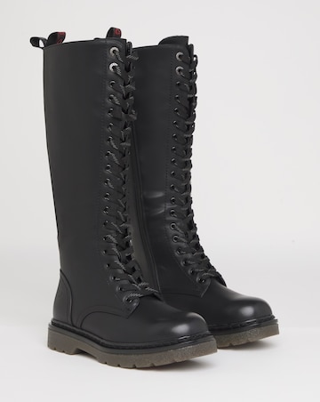 Heavenly Feet Avalon Knee High Boots Standard to Curvy Calf Wide Fit