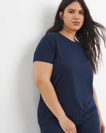 Pretty Secrets Back to Basics Pyjama Set Navy
