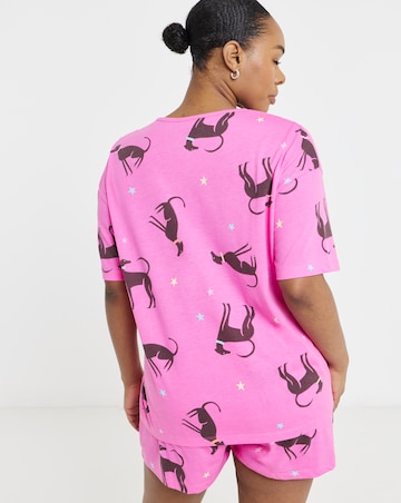 Pretty Secrets Value Pyjama Short Set Dog Print