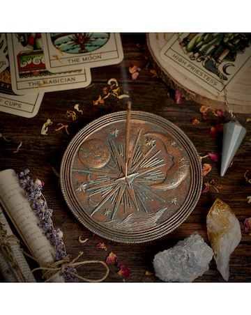 Mystic Legends Sun and Moon Incense Burner