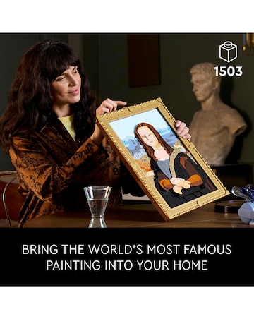 LEGO Art Mona Lisa Painting Building Set for Adults 31213