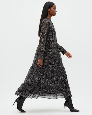 Religion Collarless Spot Maxi Dress