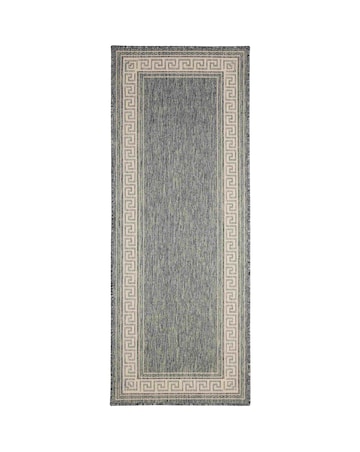 Gel Backed Greek Key Runner