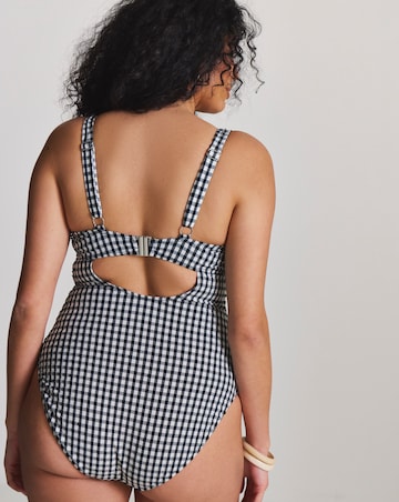 MAGISCULPT Gingham Underwired 360 Degree Shaping Swimsuit