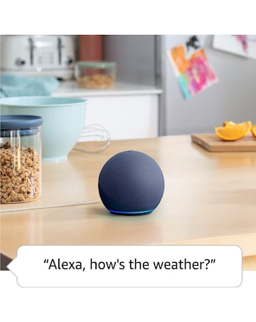 Amazon Echo Dot (5th Gen 2022) Smart Speaker with Alexa - Deep Sea Blue
