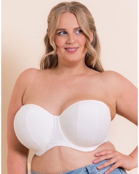 Curvy Kate Luxe Strapless Bra Pearl Ivory