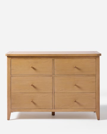 Caitlin Ready Assembled Wooden Large Chest of Drawers