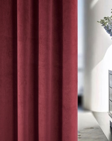 Oxford 100% Blackout Pencil Pleat Velvet Curtain