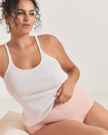 Pretty Secrets 4 Pack Blush Cotton Full Brief Knickers