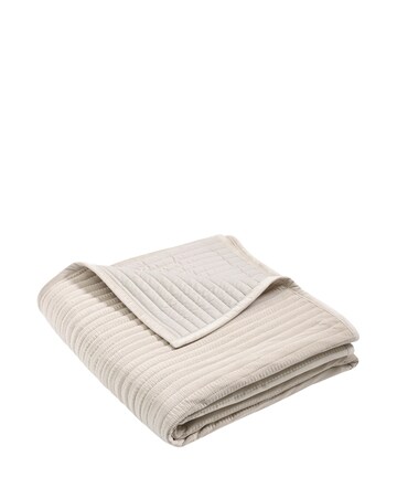 Catherine Lansfield Velvet Pinsonic Bedspread