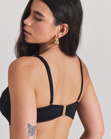 MAGISCULPT Twist Front Bandeau Underwired Bikini Top