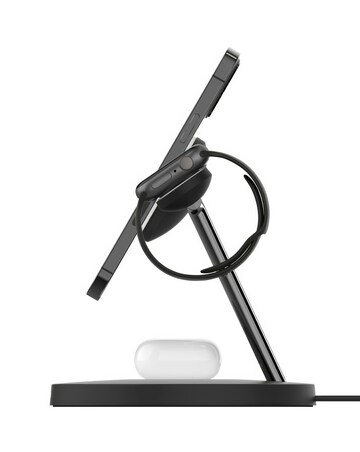 Belkin BoostCharge Pro 3-in-1 Wireless Charger w MagSafe Charging 15W Black