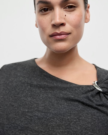 Mango Metal Detail T-Shirt