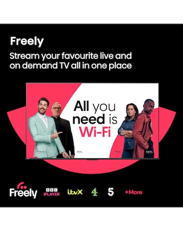 Hisense 40A4QTUK 40in Full HD LED Smart TV with Freely