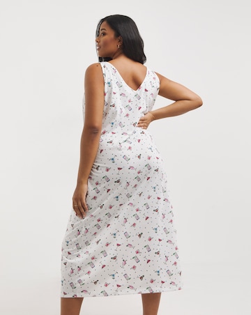 Pretty Secrets Value Sleeveless Nightie Length 48 Inches