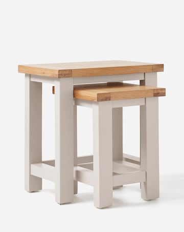 Sadie Ready Assembled Wooden Nest of Tables