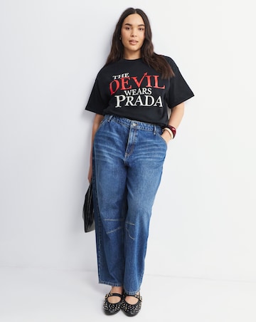 Simply Be Black The Devil Wears Prada License T-Shirt