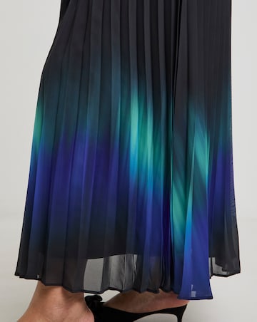 Joanna Hope Ombre Pleated Skirt
