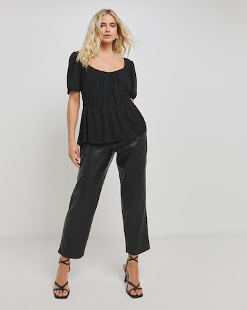 Sweetheart Mesh Top
