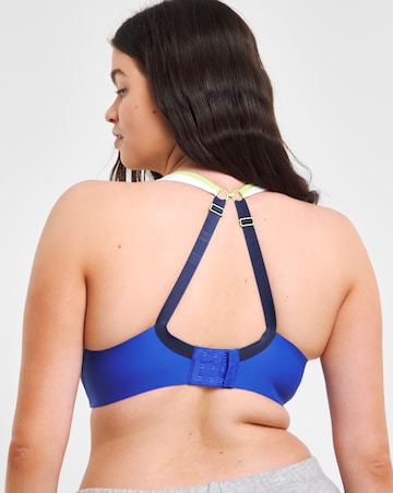 Panache High Impact Wired Sports Bra Blue