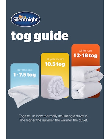 Silentnight Summer Breeze 4.5 Tog Duvet