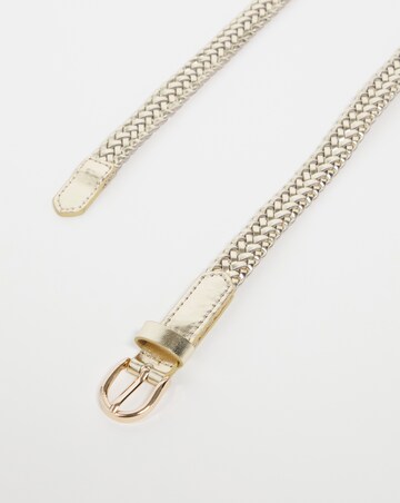 Metallic Woven Belt
