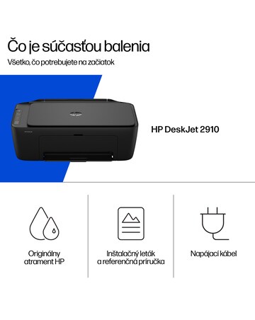 HP DeskJet 2910 All in One Printer - Black