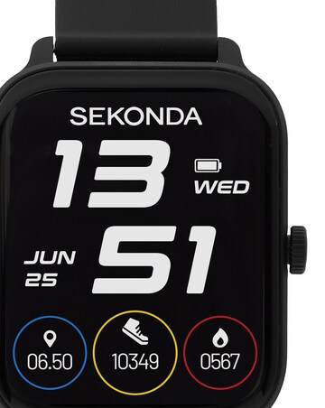 Sekonda Motion Go 45mm Smart Watch - Black