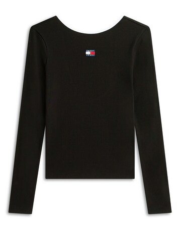 Tommy Jeans Slim Badge Rib T-Shirt