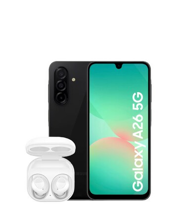 Samsung Galaxy A26 5G 256GB - Black & Buds FE Bundle