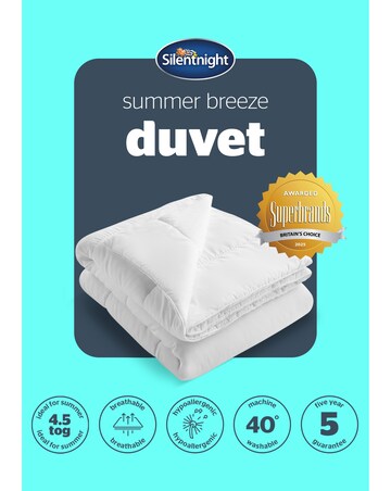 Silentnight Summer Breeze 4.5 Tog Duvet