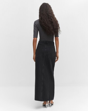 Mango Aida Denim Maxi Skirt
