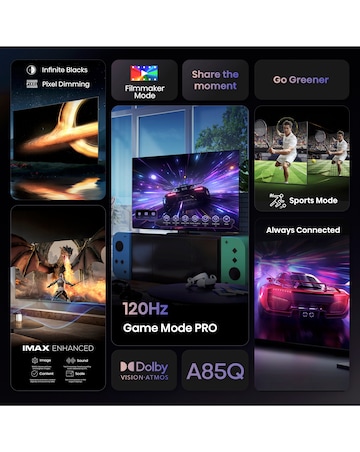 Hisense 55A85QTUK 55in OLED 4K Ultra HD HDR Smart TV