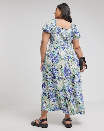Joe Browns Shirred Animal Instinct Maxi Dress