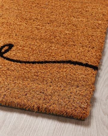 My Mat Coir Welcome Doormat