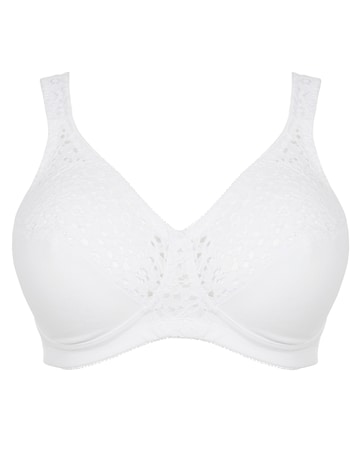 Dorina Curves Classics Yvonne Full Cup Non Wired Bra White