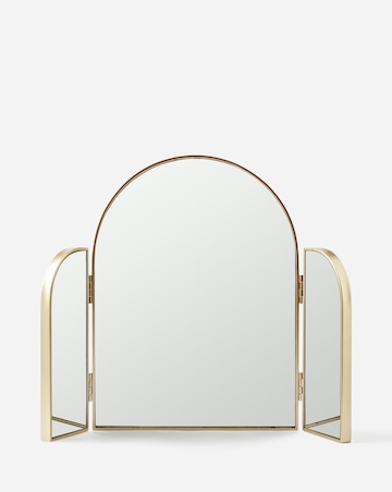 Gold Table Top Mirror