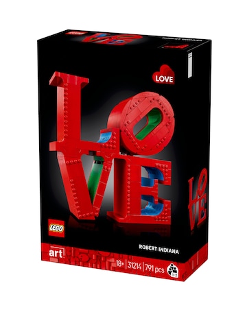 LEGO Art LOVE Building Set for Adults Gift for Couples and Home Decor Idea 31214