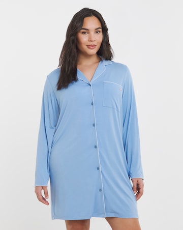 Figleaves Picot Trim Night Shirt