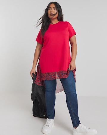 Joe Browns Short Sleeve Waterfall Jersey Tunic