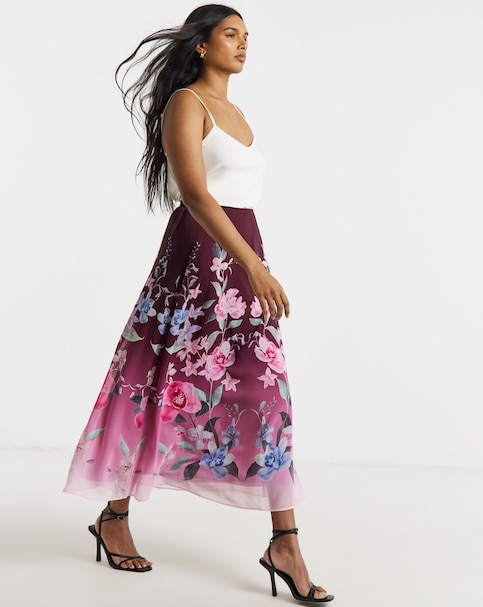 Joanna Hope Drop Waist Skirt