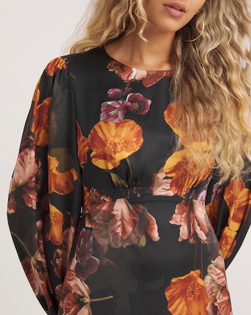 Joanna Hope Satin Maxi Dress