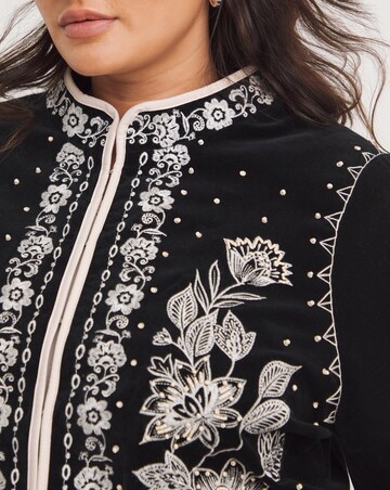 Joe Browns Black Extraordinary Embrodiered Boutique Jacket