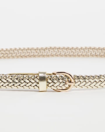 Metallic Woven Belt